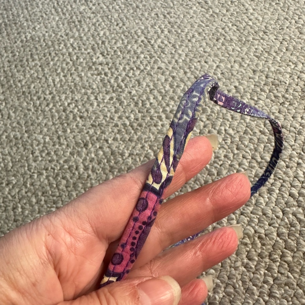 Vera Bradley Lilac Tapestry Crossbody/Wristlet Bag - Picture 13 of 13